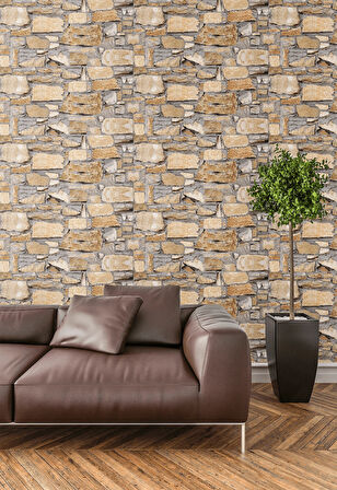 Ramsoy Buz Taş Desen Strafor Panel 100x50 cm - Model A-227