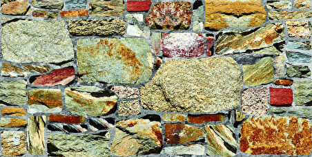 Ramsoy Buz Taş Desen Strafor Panel 100x50 cm - Model A-225