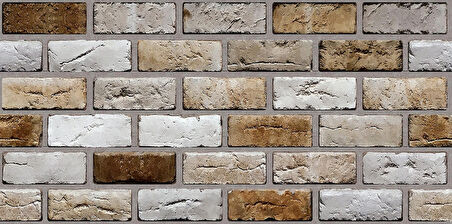 Ramsoy Tuğla Desen Strafor Panel 100x50 cm - Model Pinhan