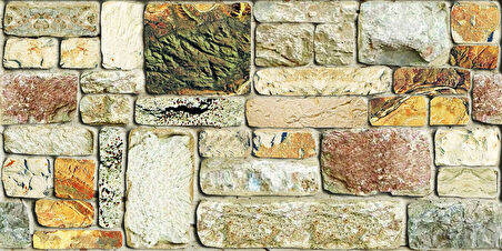 Ramsoy Dökme Taş Desen Strafor Panel 100x50 cm - Model C-109
