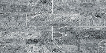 Ramsoy Taş Desen Strafor Panel 100x50 cm - Model 120.08