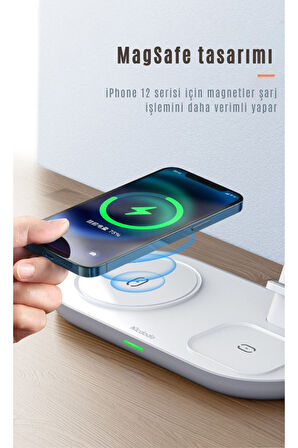 Apple Watch  Iphone  Kablosuz Şarj Kiti