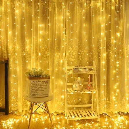 2x2 Metre 320 Led 8 Fonskiyonlu Dekoratif Led Günışığı Perde (5671) gotlthmngoxx