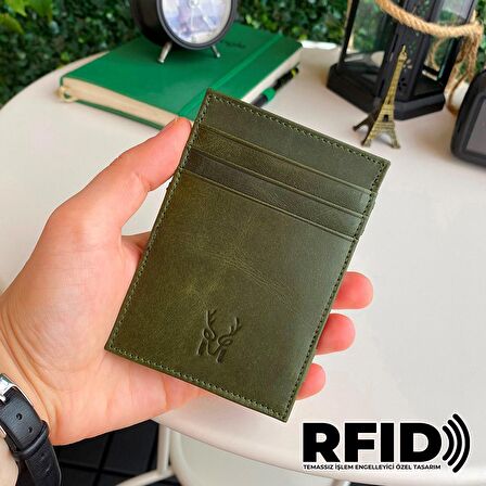 Modica Lotus - Hakiki Deri RFID Korumalı Sihirbaz Cüzdan