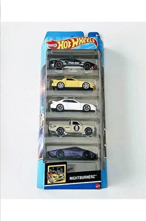 HOT WHEELS 1806 5'li Araba Seti Nıghtburnerz Hfv93