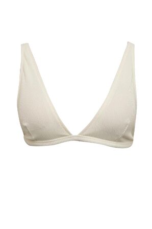 DeFacto Regular Fit Ribana Basic Düz Bikini Üstü-Fall in Love T5224AZ24SMER103
