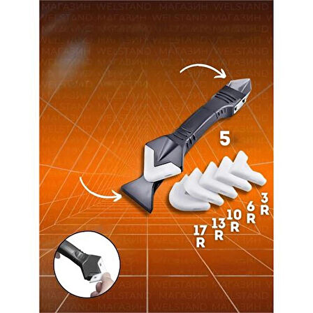TransForMacion Silikon Mastik Tutkal Sökme ve Uygulama Kiti