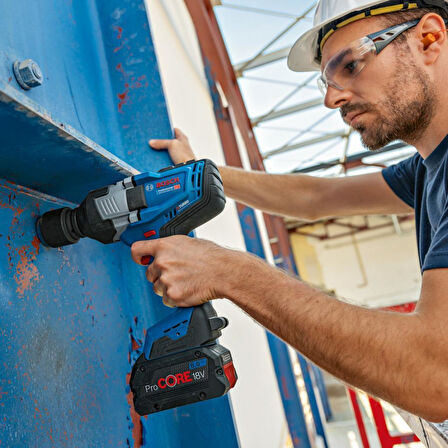 Bosch Gds 18 V-1600 Hc Akülü Darbeli Somun Sıkma Makinesi 2X8 Amper 06019M1000