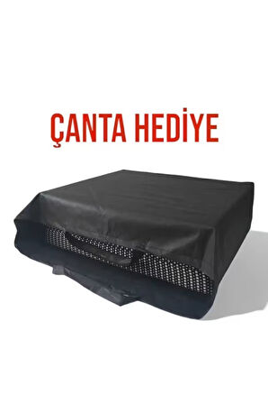 Katlanır Yer Yatağı-sünger Yatak-minder Yatak-80x180cm 10cm-çok Amaçlı Yatak-Ramy Keten Kahverengi