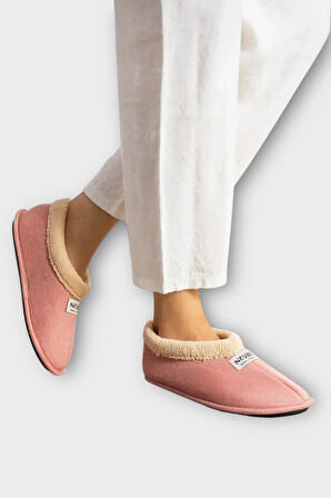 Unisex İçi Yünlü Kışlık Ev Ayakkabısı Panduf PUDRA