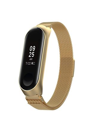 Xiaomi Mi Band 5 Metal Kayış Hasır Milano Kordon Satışa Saat Dahil Değildir