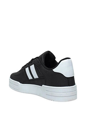 Kadın Sneaker Günlük Spor Ayakkabı SİYAH - BEYAZ
