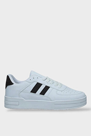 Kadın Sneaker Günlük Spor Ayakkabı BEYAZ - SİYAH