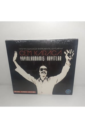 CEM KARACA YAYİNLANMAMİS KAYİTLAR CD ALBUM