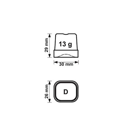 Brema Gurme Küp Buz Makinesi, 85 kg/gün Kapasiteli Hazneli