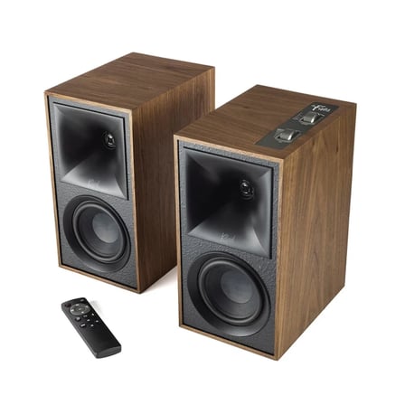 Klipsch The Fives, 120 Watt, HDMI ARC, Bluetooth 5.0, Hi-Res Ses, Tractrix Horn Ses Yönlendirme Teknolojisi, Heritage Aktif Hi-Fi Hoparlör Seti