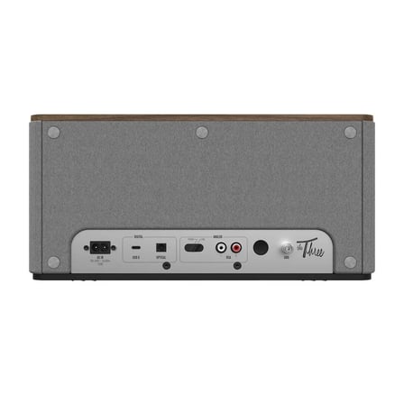 Klipsch The Three Plus, 120 Watt, Bluetooth 5.3, Hi-Res Ses, Dahili Pikap Girişli, USB-C, Heritage Aktif Bluetooth Hoparlör