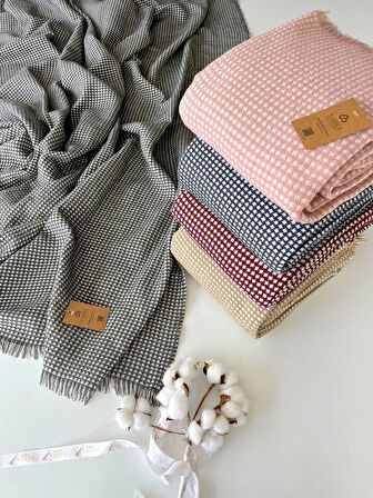 200X220 WAFFLE PİKE - BORDO