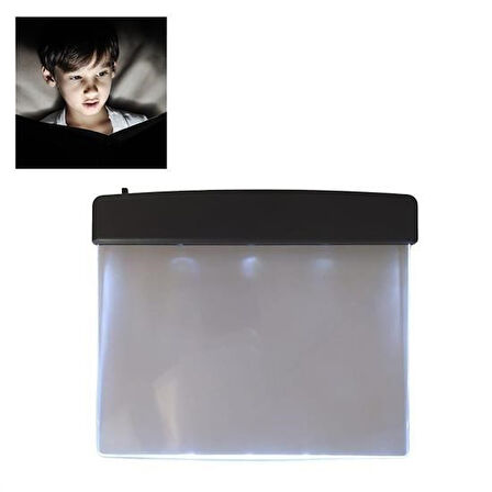CT-STONES® Kitap Arası Okuma Işığı Led Panel Kitap Okuma Lambası