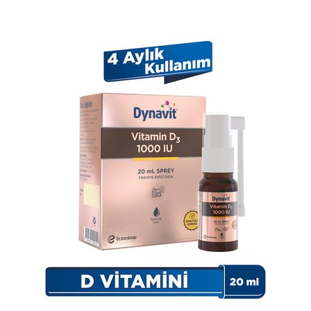 Vitamin D3 1000 Iu 20 ml Sprey