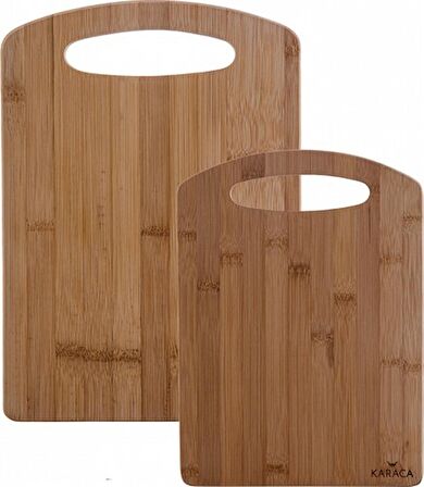 Karaca Stark 2'li Bambu Kesme Tahtası 28/33 Cm