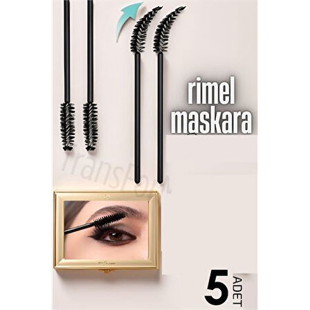 Modacar Rimel Maskara Fırçası Esnek 5 ADET