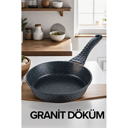  Döküm Granit Kızartma Tavası Laviolette Design