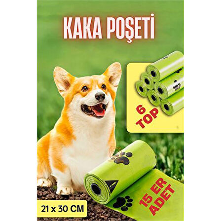  Köpek  Kaka Poşeti 90 Adet Köpek Dışkı Poşeti