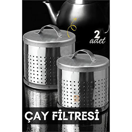 ModaCar Çay Filtresi Bitki Çayı Filtresi Metal