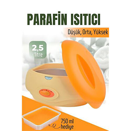 ModaCar Parafin Ağda Isıtıcı 750 ml Parafin Seti El Ve Ayak Cilt Bakımı Için