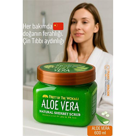 Modacar Profesyonel AloeVera Doğal Peeling - Tüm Vücut Scrub 600 ml