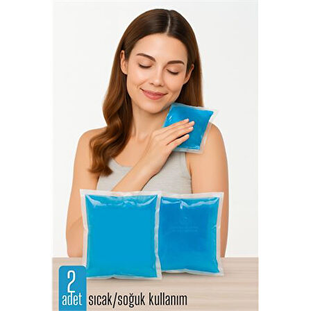 Modacar Sıcak Soğuk Kompres Jel 2 Lİ PAKET Cold Pack Hot Pack Şişlik Önleyici, Kas Rahatlatıcı
