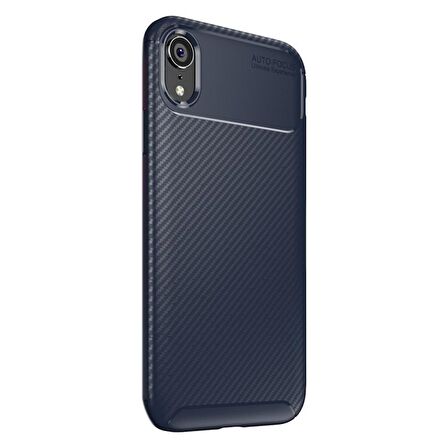 Gpack Apple iPhone XR Kılıf Negro Karbon Dizayn Silikon  Nano