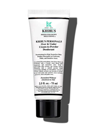 Kiehl's Over & Under Cream-To-Powder Deodorant 75 ml