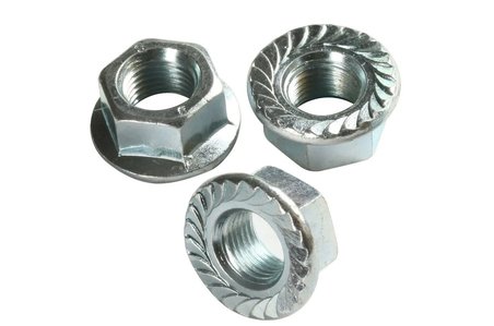 altıköşe flanşlı somun m6 - 100 adet