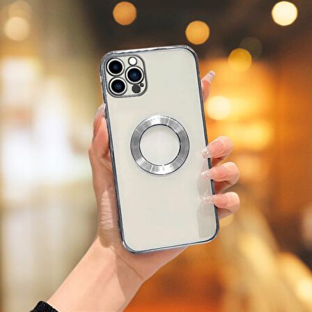 İPHONE 14 PRO MAX YANLARI RENKLİ LOGO GÖSTEREN TLP MEGA KILIF