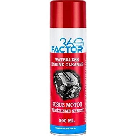 FACTOR360 SUSUZ MOTOR TEMİZLEME SPREYİ 500ML