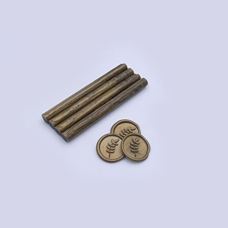 Mühür Mumu Çubuk 11mmx120mm 10 lu Paket Model: 503 ALTIN OKSİT