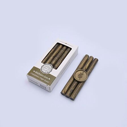 Mühür Mumu Çubuk 11mmx120mm 10 lu Paket Model: 503 ALTIN OKSİT