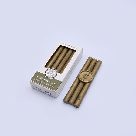 Mühür Mumu Çubuk 11mmx120mm 10 lu Paket Model: 507 KOYU ALTIN