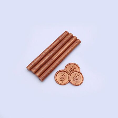 Mühür Mumu Çubuk 11mmx120mm 10 lu Paket Model: 518 BAKIR SEDEF