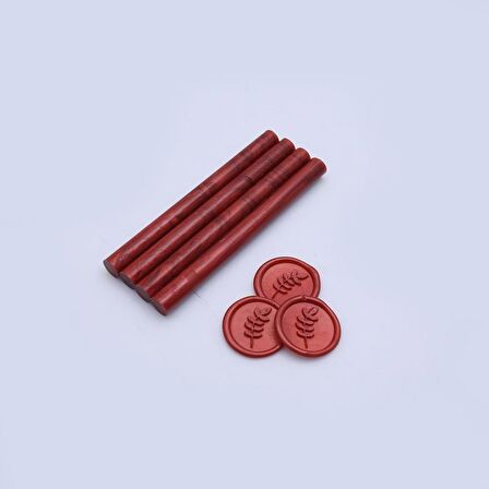 Mühür Mumu Çubuk 11mmx120mm 10 lu Paket Model: 523 KIZIL BAKIR