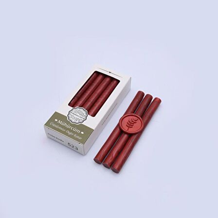 Mühür Mumu Çubuk 11mmx120mm 10 lu Paket Model: 523 KIZIL BAKIR