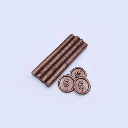 Mühür Mumu Çubuk 11mmx120mm 10 lu Paket Model: 533 MOCCA KAHVE
