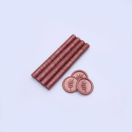 Mühür Mumu Çubuk 11mmx120mm 10 lu Paket Model: 539 İNCİ ROSE GOLD