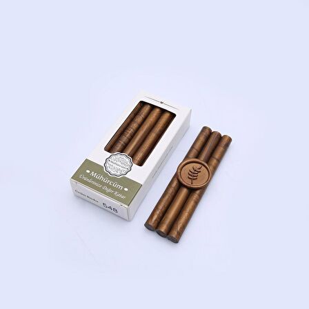 Mühür Mumu Çubuk 11mmx120mm 10 lu Paket Model: 548 ALTIN KARAMEL 