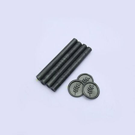 Mühür Mumu Çubuk 11mmx120mm 10lu Paket Mod: 625 GÜMÜŞ NEFTİ YEŞİL 