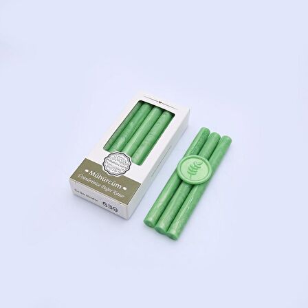 Mühür Mumu Çubuk 11mmx120mm 10 lu Paket Model: 639 YOSUN YEŞİL