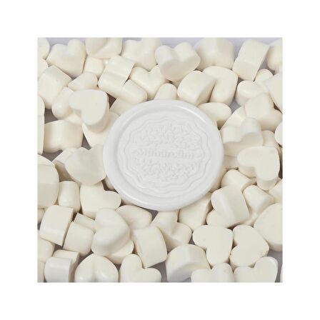Mühür Mumu Eritme Kalp Boncuk Paket Model No:1 BEYAZ