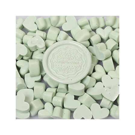 Mühür Mumu Eritme Kalp Boncuk Paket Model No: 43 SU YEŞİLİ
